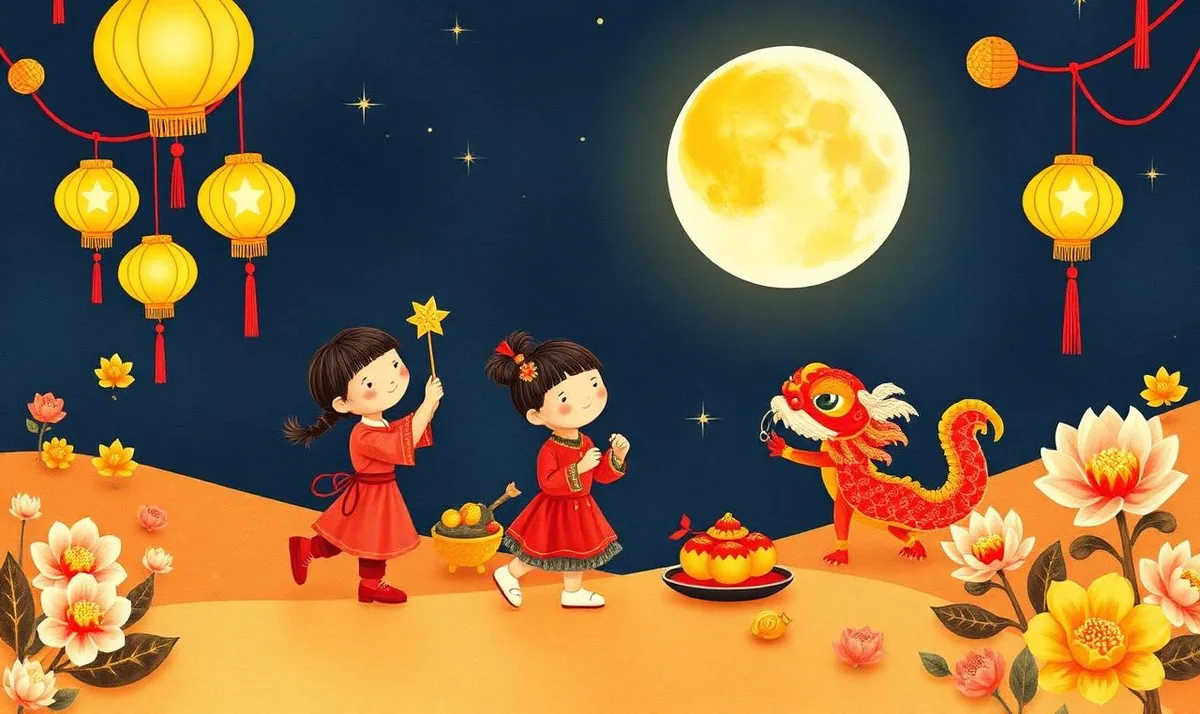 Minh hoạ Tết Trung Thu